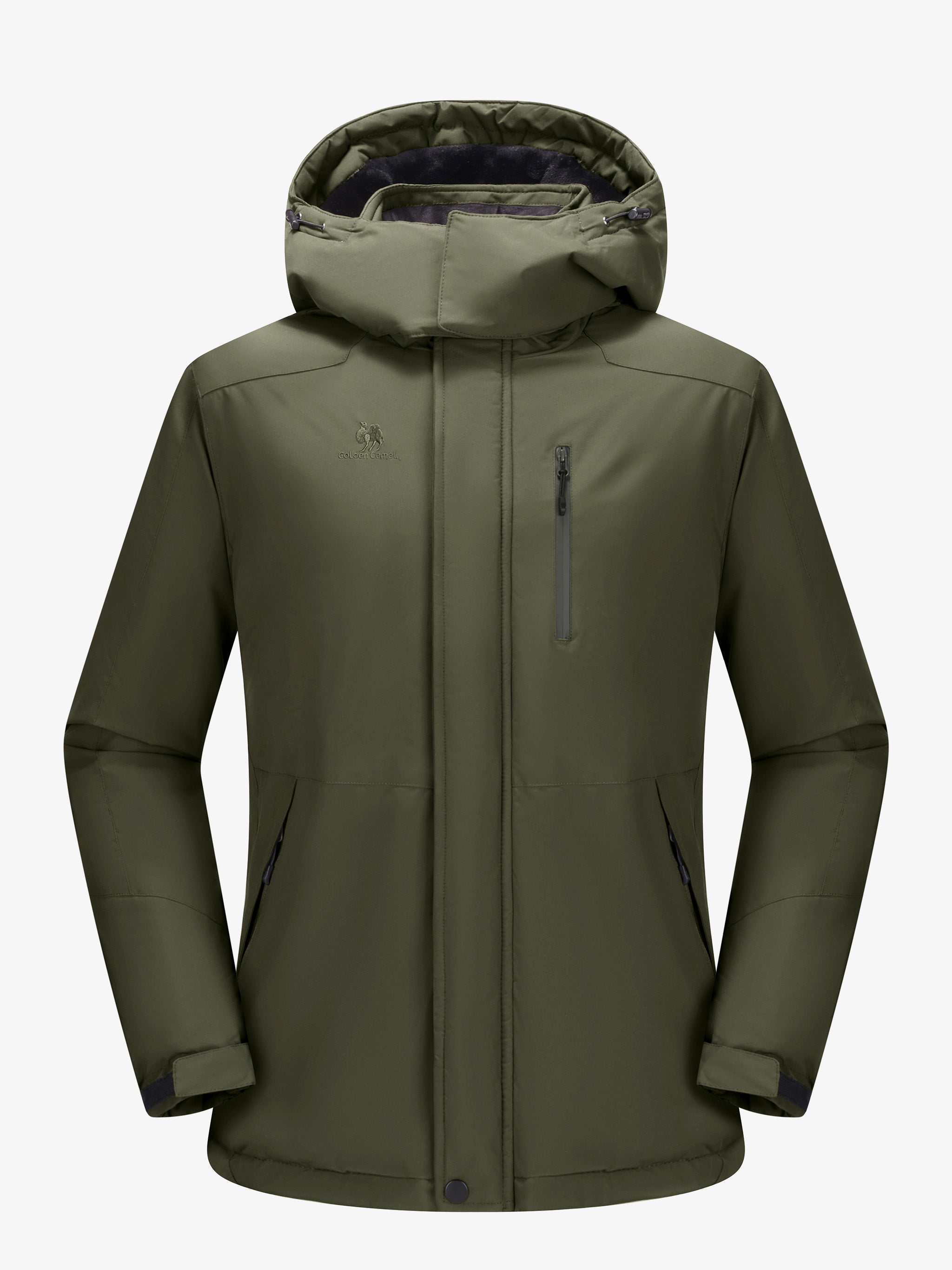 CAMEL Men's Padded Outdoor Jacket - ZA12264556H-lv2