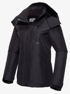 CAMEL Women's Padded Outdoor Jacket - ZA22264558-A-hei2