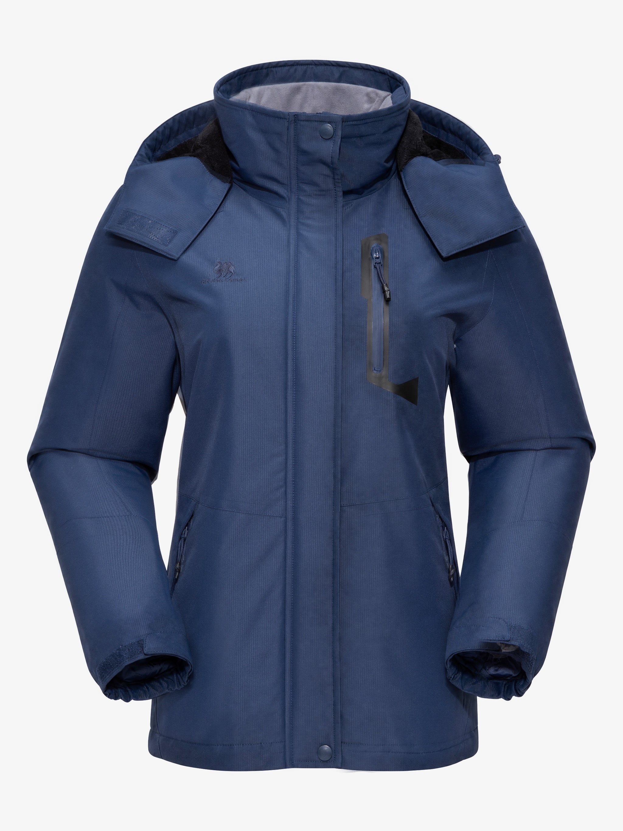 CAMEL Women's Padded Outdoor Jacket - ZA22264558-A-lan1