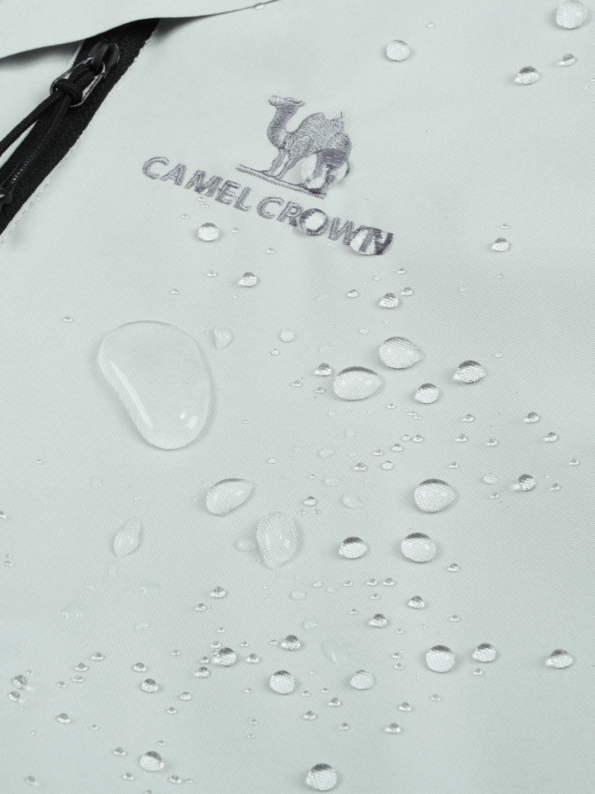 Waterproof show of Camel Crown Men’s Arctic Sentinel Paneled 3-in-1 Jacket, breathable, anti-static fleece, adaptable