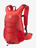 Camel 10L Ultralight Cycling Backpack in Red color, built for cycling urban use with lightweight and utility gear loops