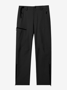 Camel Cordura® Softshell Pants in black color, built for hiking with water resistant softshell fabric and stretch fit