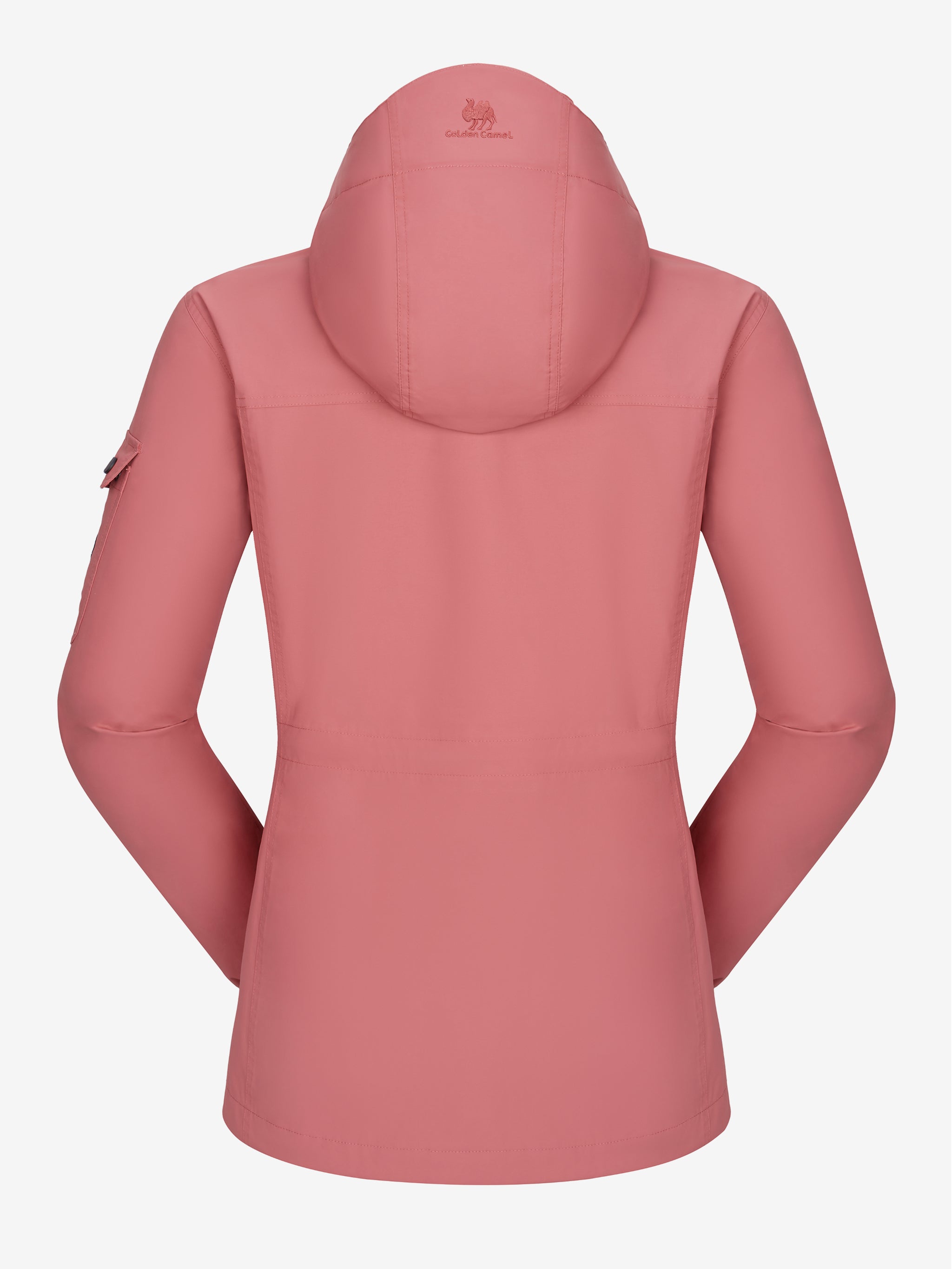 Back view of Camel Crown Women’s Arctic Sentinel Pro 3-in-1 Fleece Jacket, Waterproof, keep warm for women's hiking