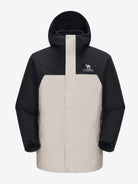 Camel Men’s Arctic Sentinel Elite Toray Dermizax® 3-in-1 Jacket in black & gray, windproof coat with far-infrared fleece