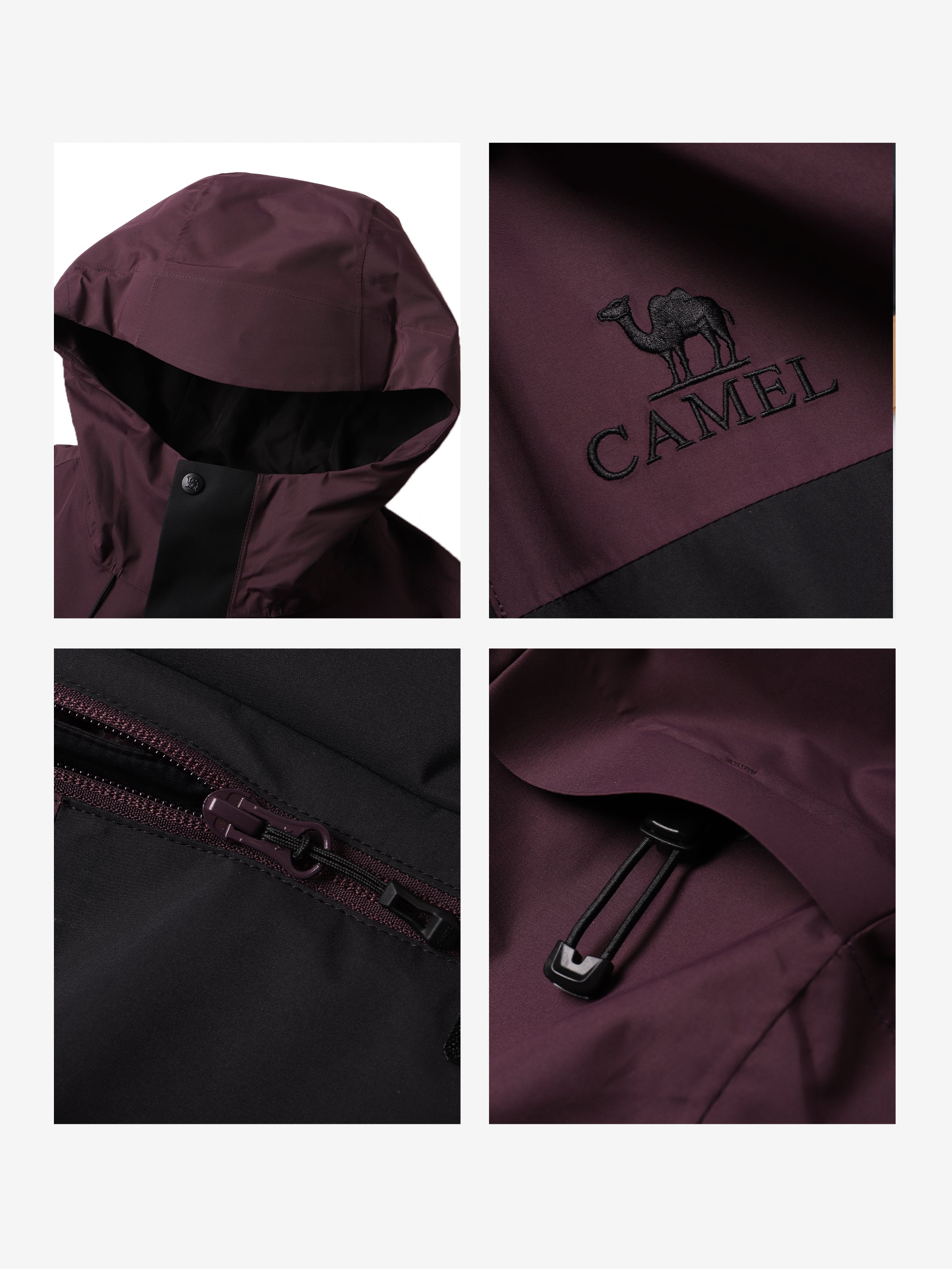 Details of Camel Men’s Arctic Sentinel Elite Toray Dermizax® 3-in-1 Jacket windproof coat with far-infrared fleece