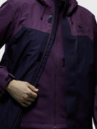 The shell of Camel Men’s Arctic Sentinel Elite Toray Dermizax® 3-in-1 Jacket windproof coat with far-infrared fleece