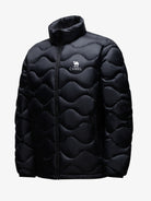 Camel Men's Lite RDS Down Jacket in black color, warm lightweight down jacket with RDS duck down for city and outdoor wear