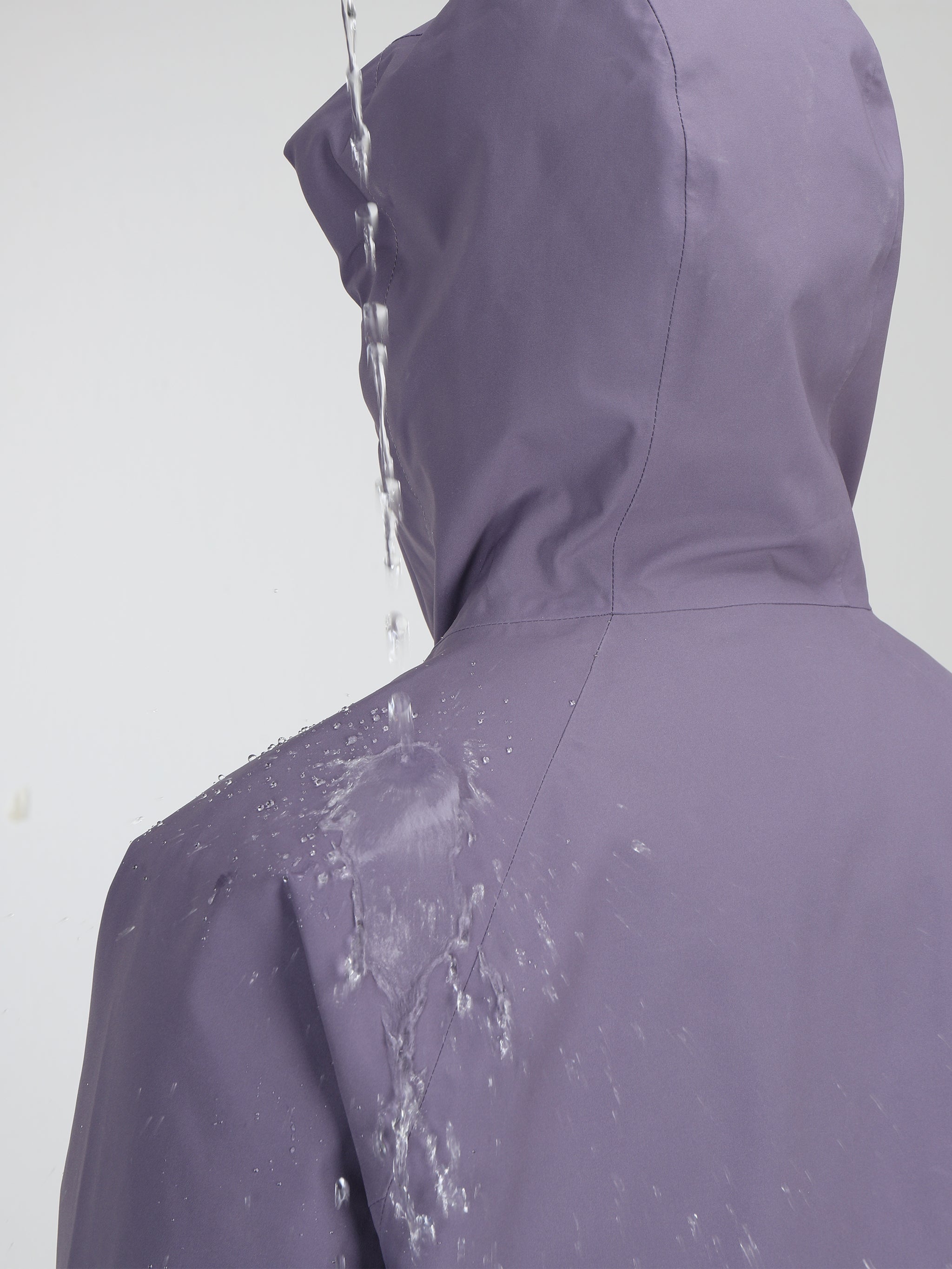 Waterproof of Camel Interstellar Traverse Shell Jacket,built for rain with breathable fabric and durable outdoor construction