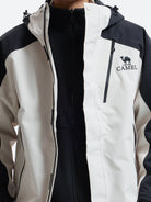 Inner of Camel Arctic Sentinel Elite Sorona® 3-in-1 Jacket, extreme waterproof shell, eco fleece liner for outdoors