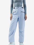 Front view of Camel TPU Snowboard Pants built with TPU membrane, high waterproof rating for snowboarding and winter travel