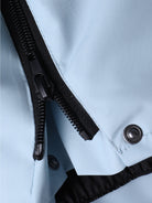 Zipper of Camel TPU Snowboard Pants built with TPU membrane, high waterproof rating for snowboarding and winter travel