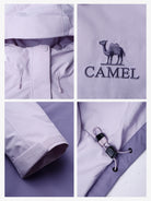 Details of Camel Women’s Arctic Sentinel Elite Toray Dermizax® 3-in-1 Jacket featuring waterproof shell and thermal fleece
